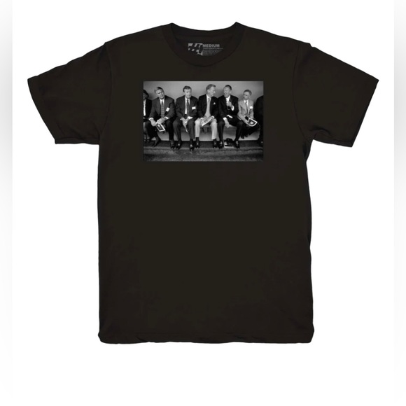 The Forest Lab Legends Row Chick Hearn Vin Scully T-Shirt - Picture 1 of 2
